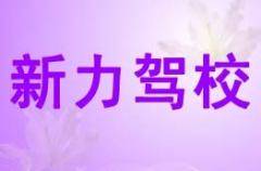 拉萨新力驾校风采和新力驾校Logo
