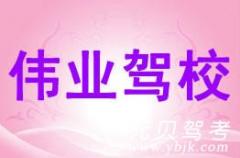 宁波伟业驾校风采和伟业驾校Logo