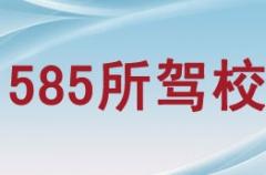 乐山585所驾校风采和585所驾校Logo