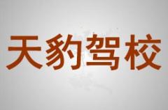 宁夏天豹驾校风采和天豹驾校Logo