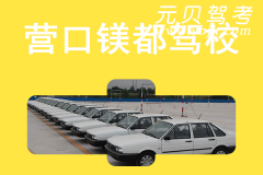 营口镁都驾校风采和镁都驾校Logo