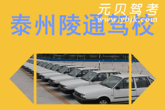 泰州陵通驾校风采和陵通驾校Logo