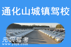 通化山城镇驾校风采和山城镇驾校Logo