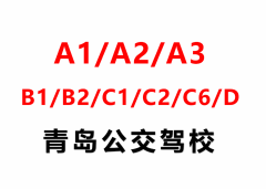 青岛公交驾校风采和公交驾校Logo