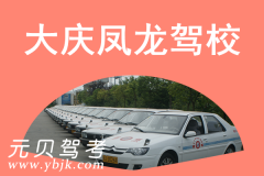 大庆凤龙驾校风采和凤龙驾校Logo