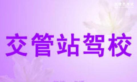 交管站驾校